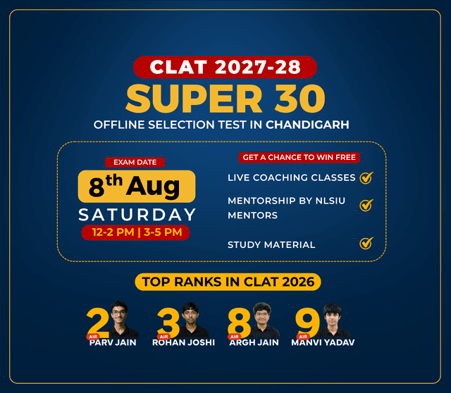 NLTI Super 30 Offline Selection Test