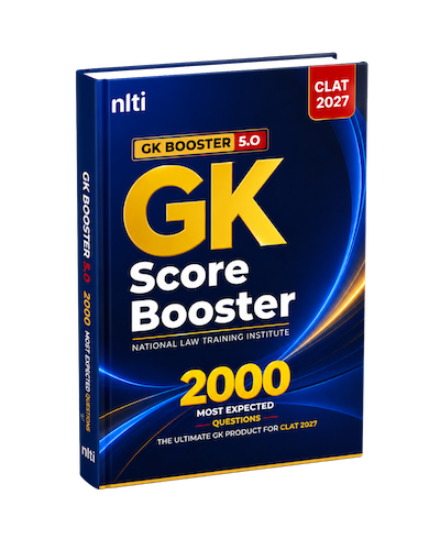 GK Score Booster 5.0 booklet for CLAT 2027